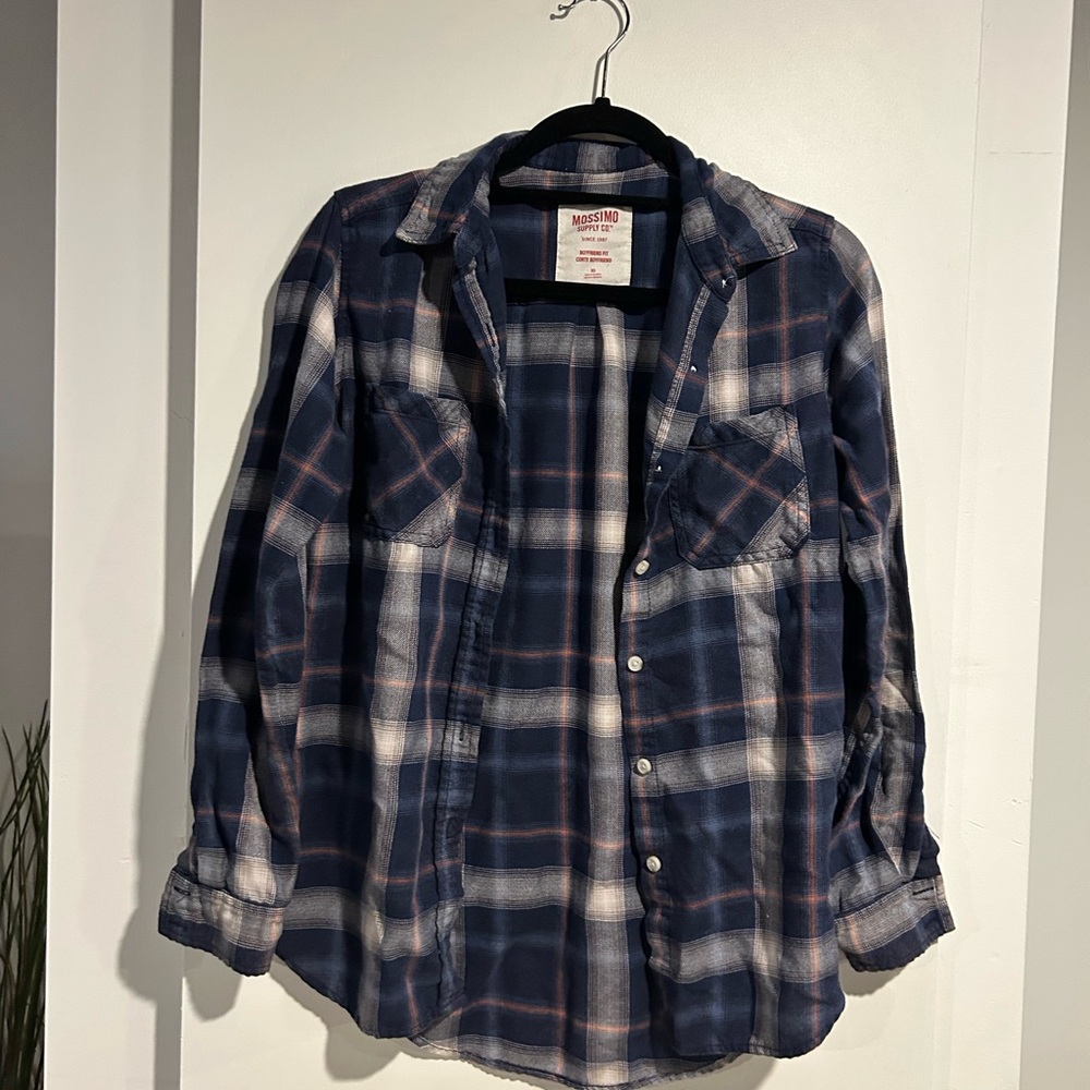 Blue Plaid Women’s Shirt